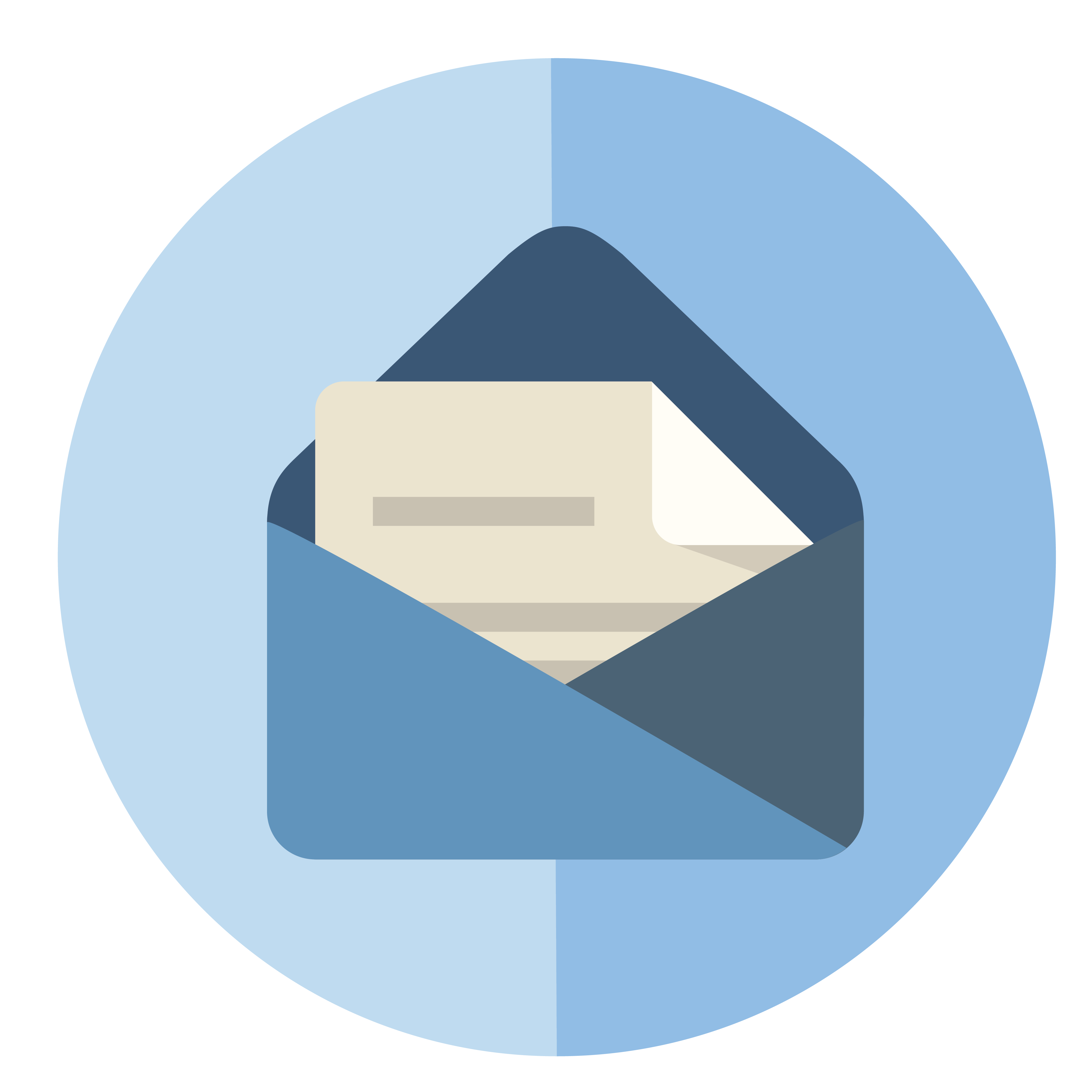 illustration of a letter in an envelope