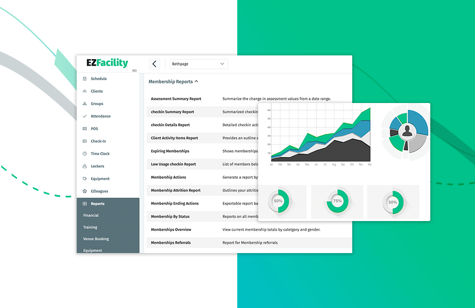 Detailed Member Reports with EZFacility
