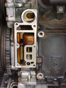 bmw e36 oil leak filter housing