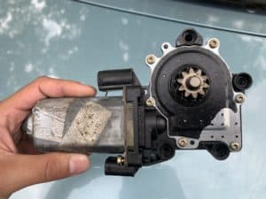 bad bmw window motor