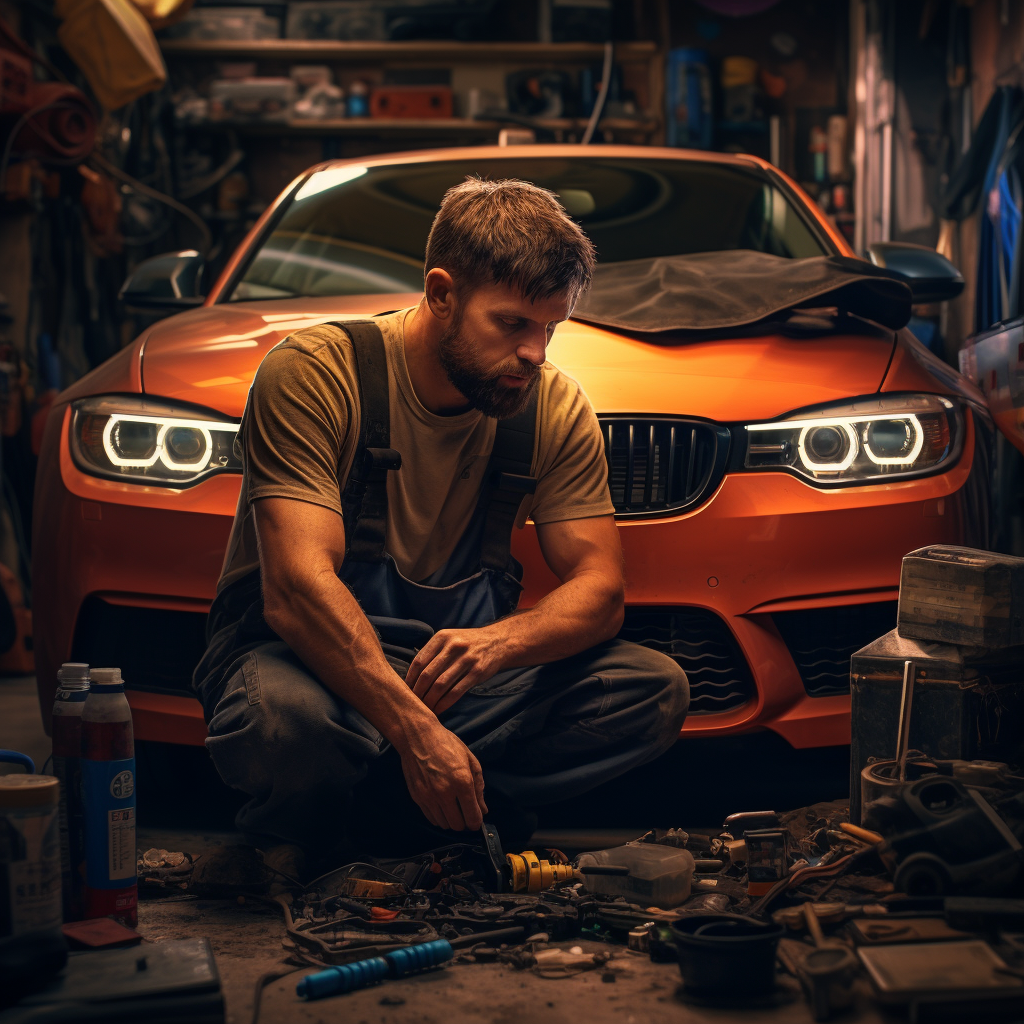 BMW mechanic.